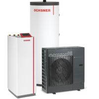 Ochsner Luft Wasser Wärmepumpe AIR FALCON 212 5,5 kW Heizung Komplett Set Wärme