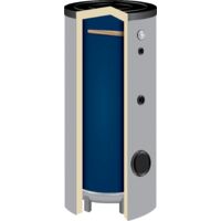 TWL 2000 Liter emaillierter Pufferspeicher SP-2000 ohne Wärmetauscher 120mm Iso Flansch geschlossen