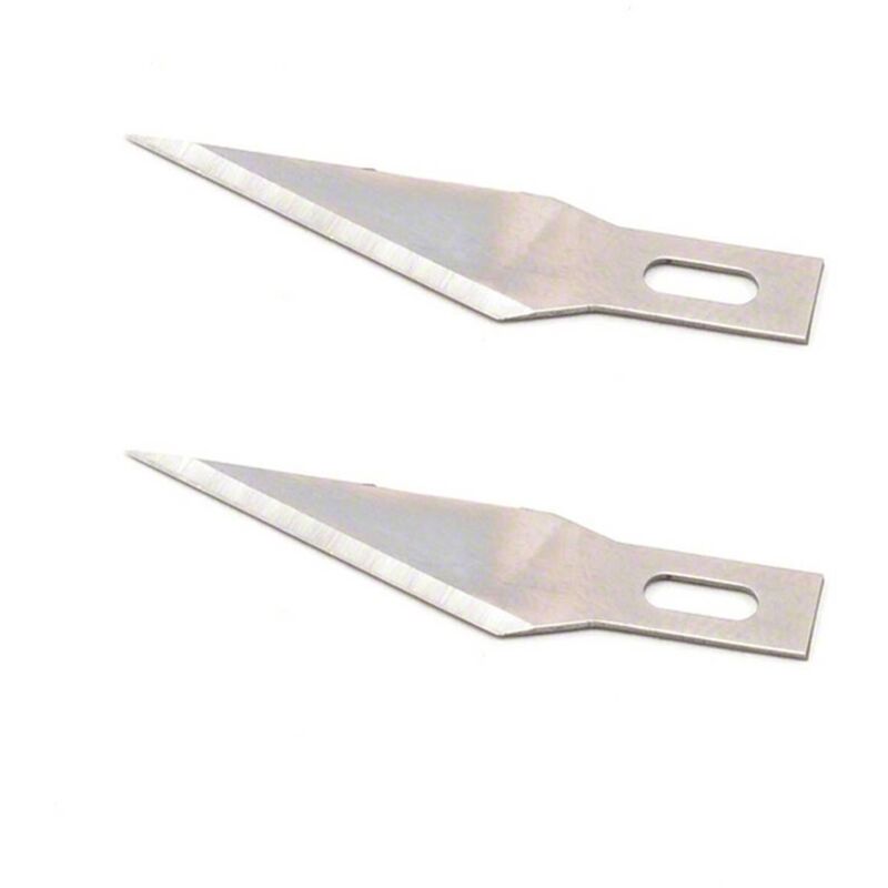 Lames pour cutter double coupe - jeu de 2 lames - Multirex