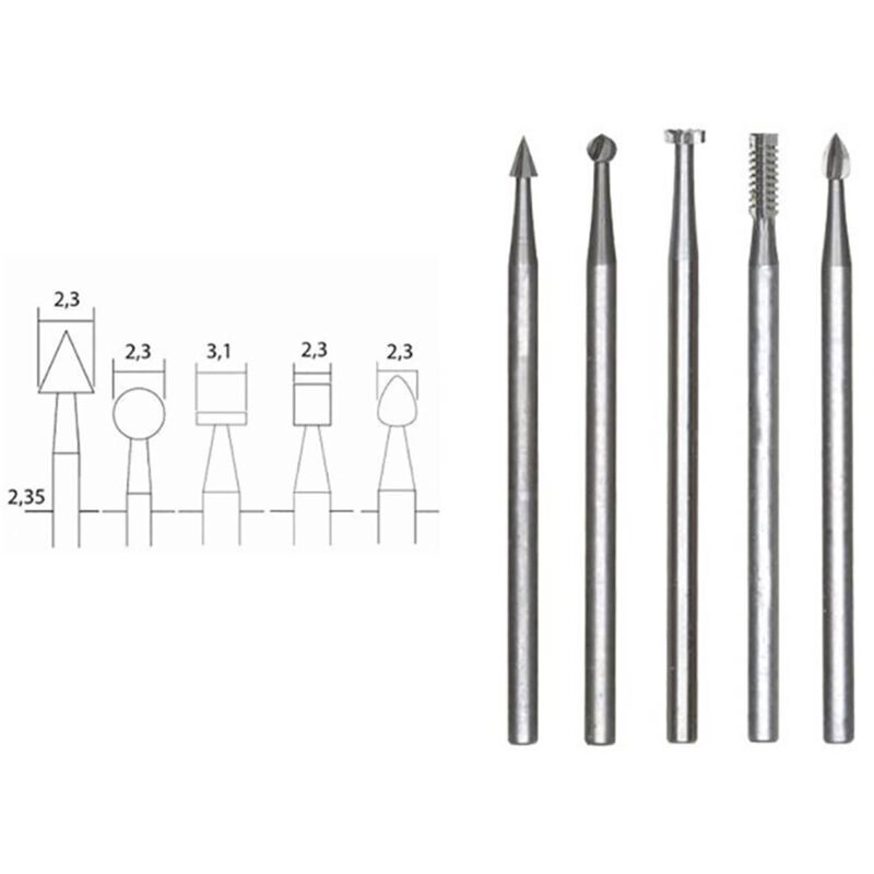 Lot De 10 Lames Intercalaires Carbure Tungstène Pour Acier Inoxydable - ISO SMX30 1,5