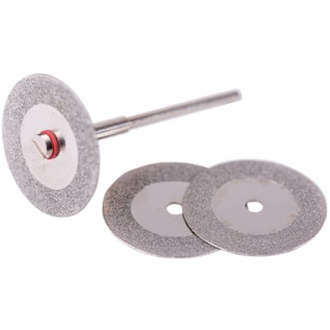 Multirex – Jeu de disques diamantés 25 mm – Lot de 3 disques – Pour découpe précise de métal, bois, plastique et céramique – Compatible mini perceuse (1/3)