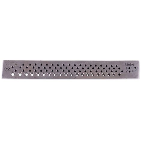 Multirex – Tréfileuse de joaillier – 82 filières de 0,12 à 2,5 mm – Acier inoxydable – Pour plastiques, cuivre, laiton, aluminium, acier doux