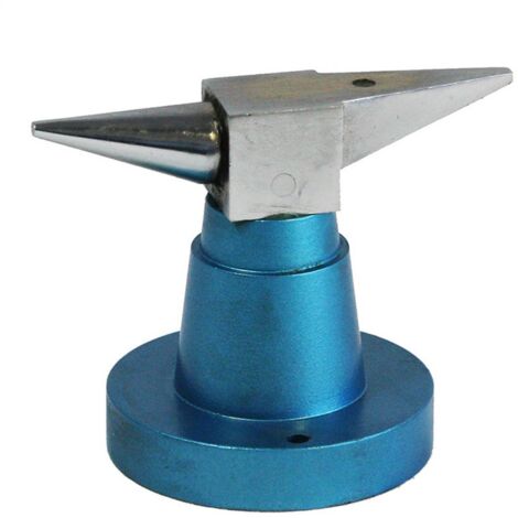 Multirex – Enclume haute qualité 180 mm – Poids 415 g – Longueur 108 mm – Base diamètre 60 mm pour bijoutiers et horlogers