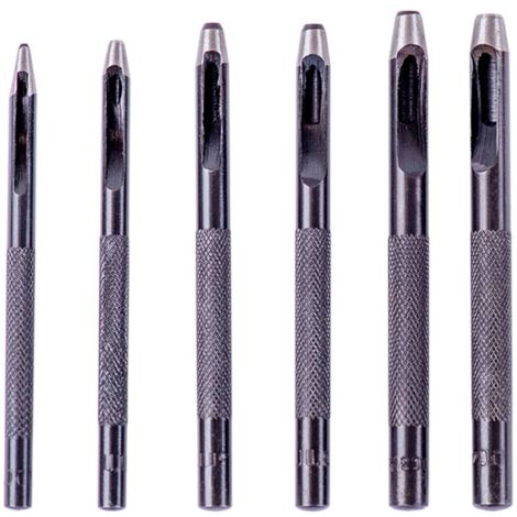 Emporte pièce jeu de 6 de 3 à 8 mm (1/2)