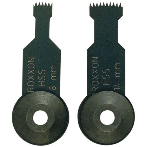 Lames plongeantes en HSS Proxxon 28898 pour les coupes OZI / E 14mm (1/3)