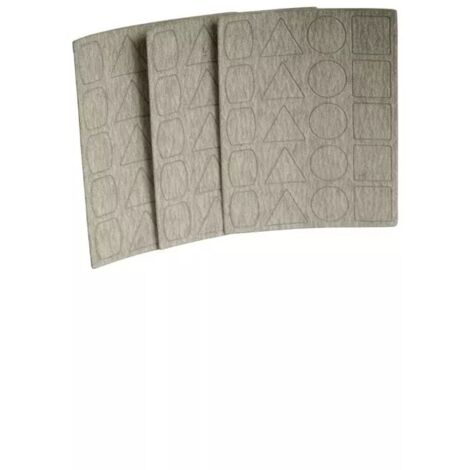 Papier de verre feuille autocollante pour PS 13 - Grain 180 - Lot de 3 feuilles - PROXXON - 28822