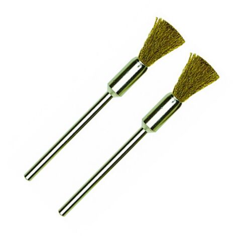 Brosse pinceau en laiton Ø 8 mm - Proxxon