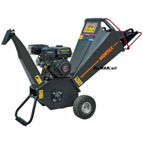 Wortex DRAKE D200/80 L Biotrituratore LONCIN 6.5 HP Taglio 80 mm