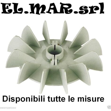 Ventola Raffreddamento Motore Elettrico - Elettropompa - Plastica  20 mm