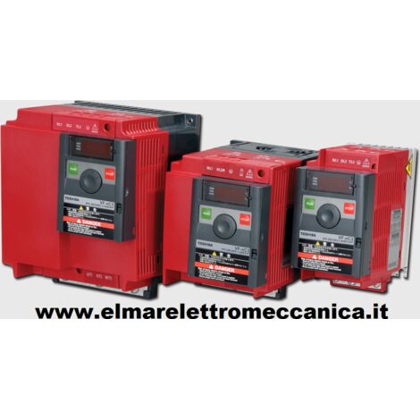 1,5 KW Inverter TOSHIBA VF-NC3S-2015PL Monofase Motore 1,5 HP Trifase