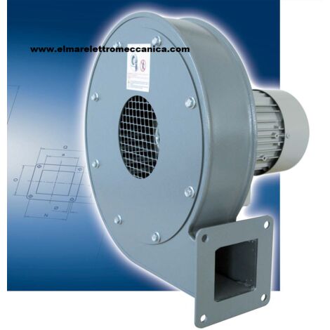 MAP 200 Ventilatore Centrifugo ALTA PRESSIONE 180 W 0,25 HP  400 V Trifase