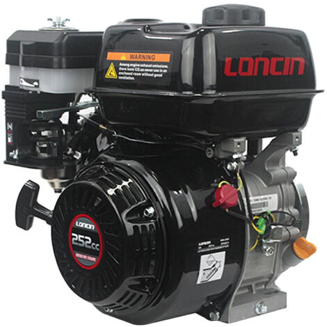 8 HP LONCIN G252 FL Motore Benzina Albero Conico 23 mm Lombardini Ruggerini ACME