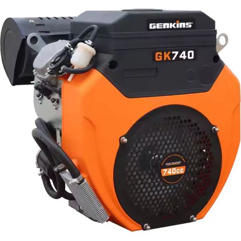 GENKINS G740E Avv.Elettrico Motore Bicilindrico 744cc Albero 25.4 mm