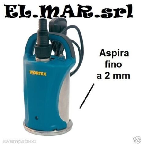0,5 HP Wortex JDX 350 elettropompa sommergibile inox Monofase