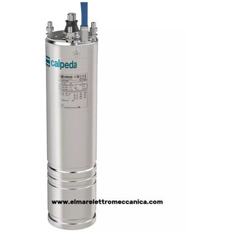 1 HP 0,75 KW Trifase CALPEDA 4CS-R 0,75T Motore Sommerso 4" x elettropompa