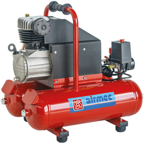 AIRMEC PAC 2500 2 HP 220 LT/min 16 LITRI Compressore Aria Monofase (1/3)