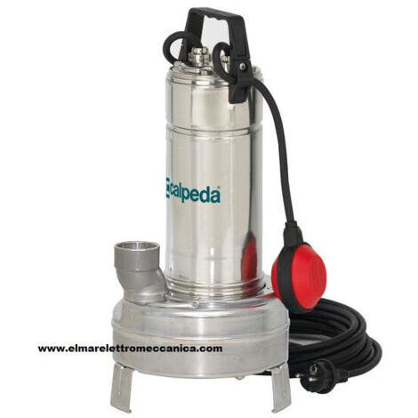 CALPEDA GXV 40-7 HP 0,75 Elettropompa Sommersa ACCIAIO INOX Pompa Fogna 230 V Monofase