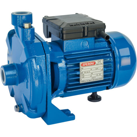 SPERONI CM22 0,5 HP 0,37 KW MONOFASE Elettropompa Centrifuga Monogirante