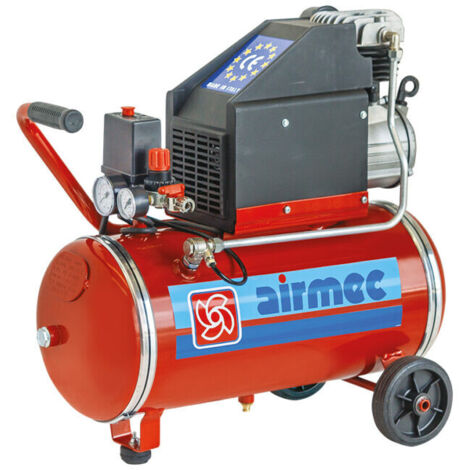 AIRMEC CH 25/210 2 HP 220 LT/min 25 LITRI Compressore Aria Monofase (1/3)