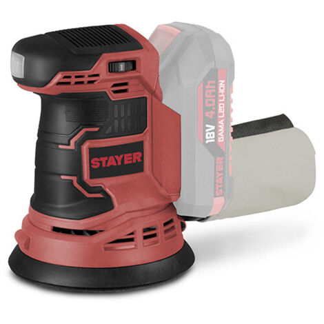 STAYER LOM L20 Levigatrice Roto-Orbitale a batteria  4 Ah