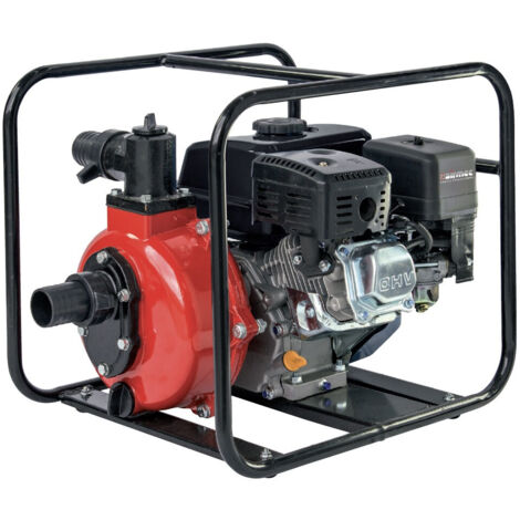 AIRMEC MSHP 50 MOTOPOMPA Alta Prevalenza MOTORE LONCIN 6,5 HP BENZINA
