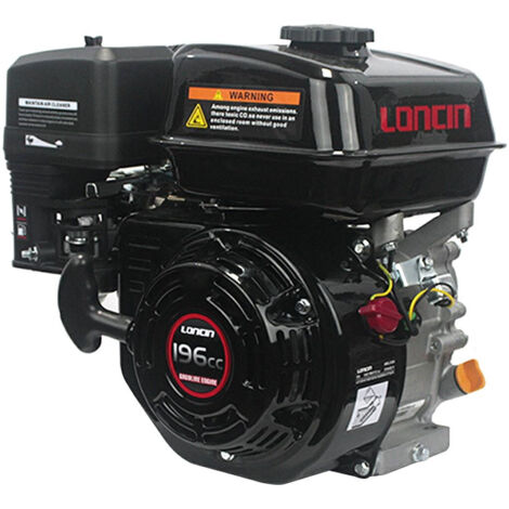 6,5 HP LONCIN G200 FL Motore Benzina Albero Conico 23 mm Lombardini Acme