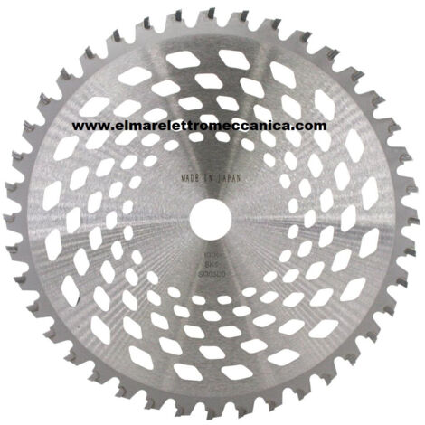 Disco per decespugliatore in Widia, 40 denti modello professionale diametro 255 mm 600089