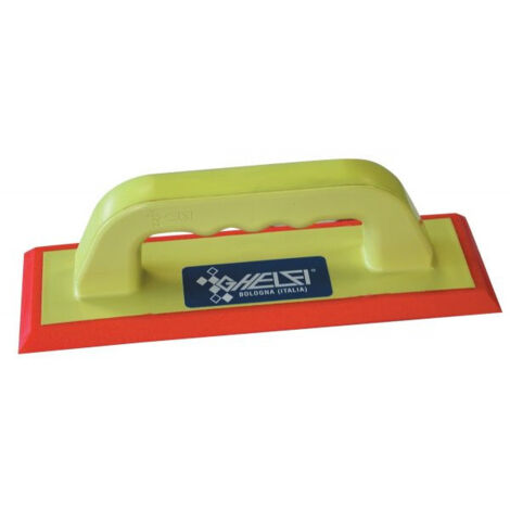 GHELFI 106 SPATOLA PER STUCCARE GOMMA MORBIDA ROSSA 12×26