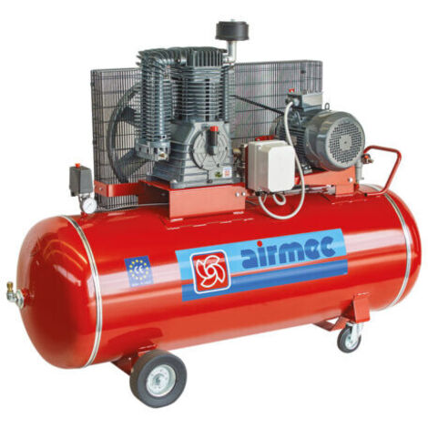 AIRMEC CR 510 10 HP 1454 LT/min 500 LITRI Compressore Aria TRIFASE (1/3)