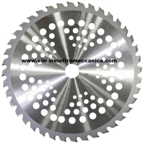 Disco per decespugliatore in Widia, 40 denti modello standard diametro 255 mm 600084
