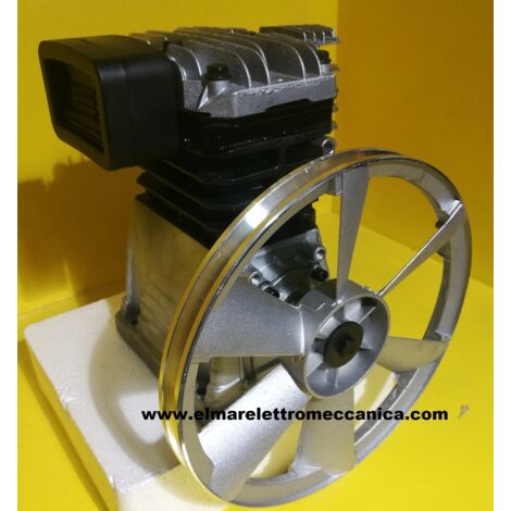 2 HP Gruppo Pompante x Motore elettrico Testata Bicilindrica