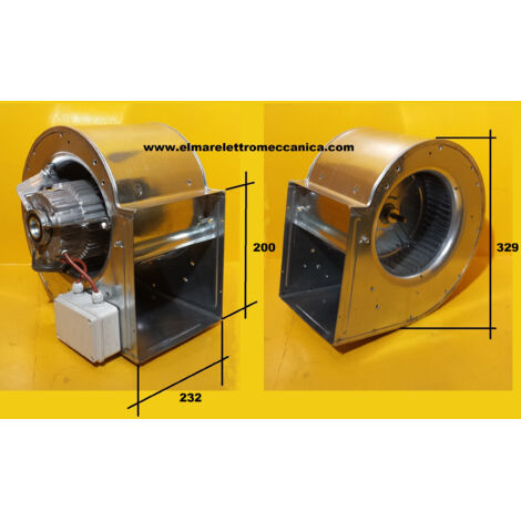 DD7/7 1750 m3/h 3 Velocità Ventilatore Centrifugo 147 W Monofase CAPPA