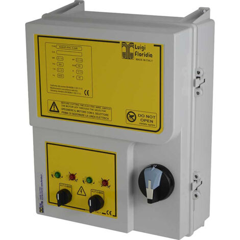 ADMA2P-ABS Avviatore Monofase 2 Elettropompe Quadro Elettrico Pompe Monofase  HP 2 KW 1,5