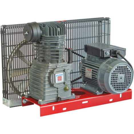 AIRMEC MT 5530 5,5 HP 727 LT/min Compressore Aria SU BASE TRIFASE (1/3)
