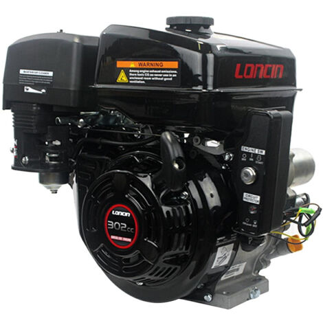 10 HP Avviamento elettrico LONCIN G300 FD T/Q Motore Albero Cilindrico 25,4 mm