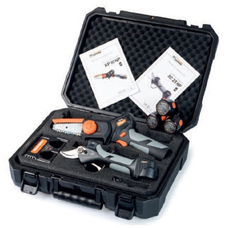 VALGARDEN Kit Battery Composto Da: Xc23np + Xp10np + 3 Batterie + 1 Caricabatterie