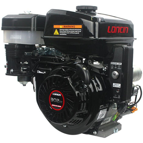 10 HP LONCIN G300 FDL Avviamento elettrico Motore Benzina Albero Conico 23 mm
