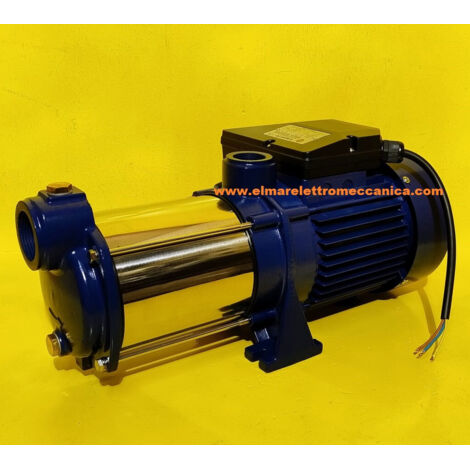 90 lt/min 55 m LEPORIS MULTIPLEX 120 Elettropompa Autoadescante Multigirante 1,2 HP Silenziosa (1/3)