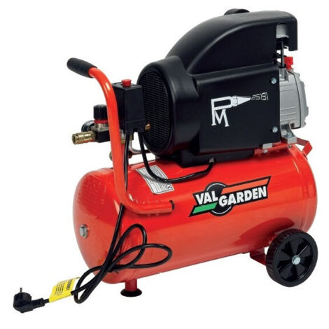 VALGARDEN PM25191 Compressore Aria Coassiale Lt 25 2 HP (1/3)