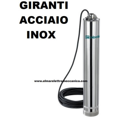 CALPEDA MXS MXSM 305 1 HP Elettropompa INOX Sommersa Multistadio 400 V Trifase