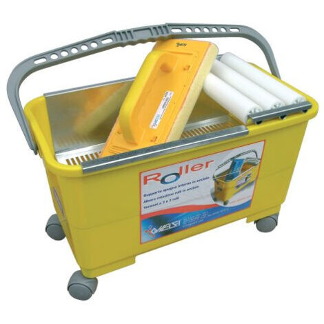 GHELFI 3103 MINIVASCHETTA ROLLER-WASH 3 RULLI CON SPUGNA SWEEPEX (1/3)