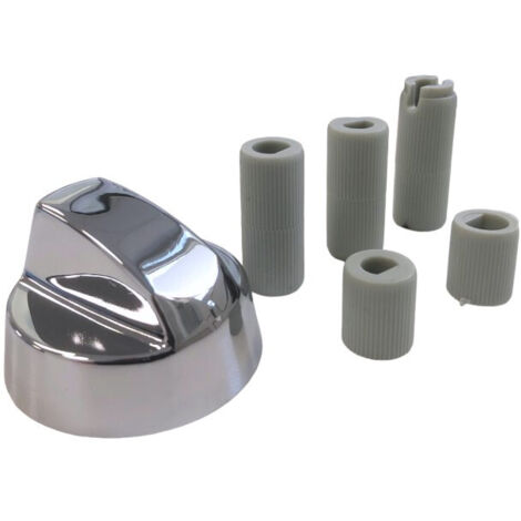 Manopola universale per forno argento 28MA65 (1/3)