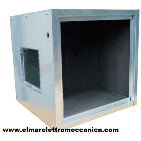 Cassone DD10/10 Cassa Smontata isolante insonorizzazione aspiratore ventilatore