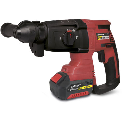STAYER HDB L20 Tassellatore a Batteria BRUSHLESS Martello Rotativo 2,8 J  Senza Batterie