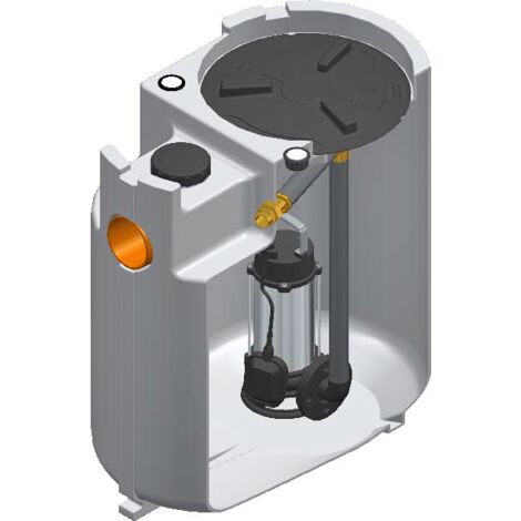 SPERONI DRAINBOX 200 - STS1100 stazione Raccolta 200 LT FOGNA ACQUE NERE