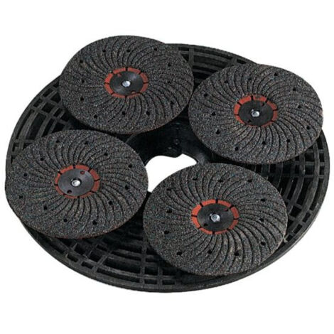 GHELFI 712 DISCO CON 4 ABRASIVI Ø430 PER F.022 PROD. prima 30/4/2021 (1/3)