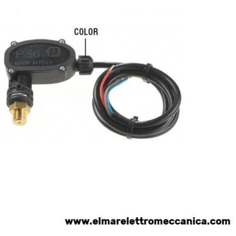 Mecline PS 6 1/4" M intervento 45 BAR Pressostato alta pressione idropulitrice