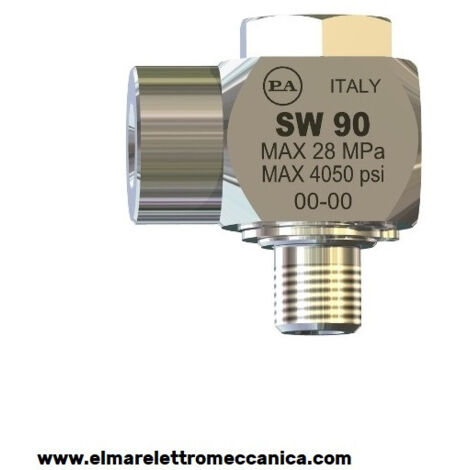 3/8" M x 3/8" F Giunto girevole 90° SW90 Autolavaggio Car Wash
