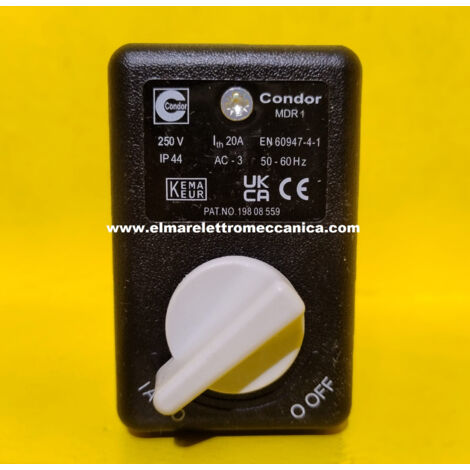 CONDOR MDR 1 Pressostato Compressore Monofase 1 via