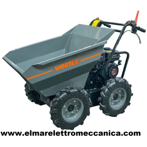 Wortex SF 4WD motocarriola 300 Kg 4x4 Loncin 7 HP 4 Tempi